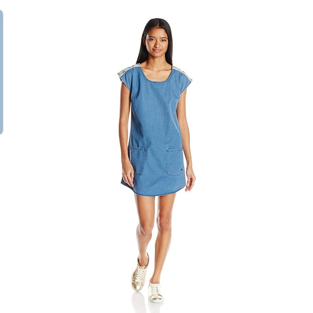 After Surfing Denim Roxy Dress